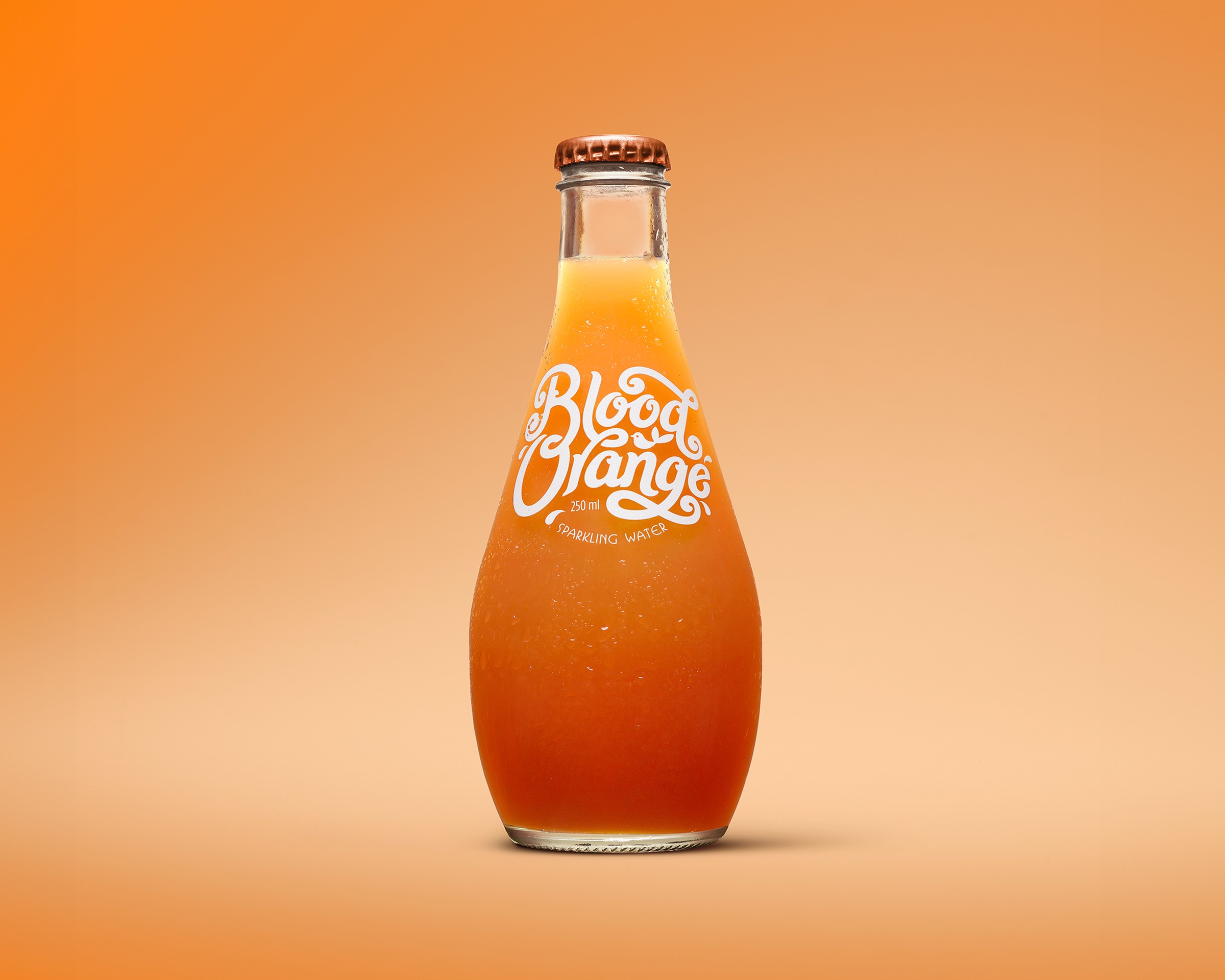Blood Orange Flavour Bombs sparkling water
