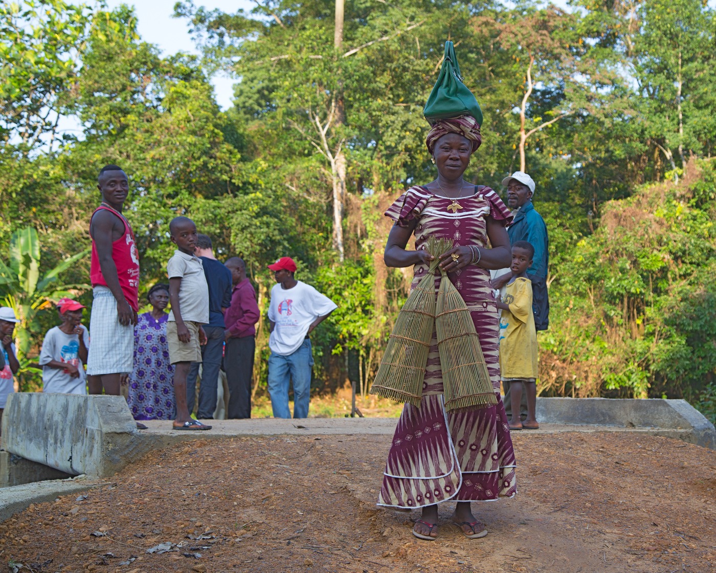 The Karma Cola Foundation — the bridge over the Makennah River, built with funds from the sale of Karma Drinks
