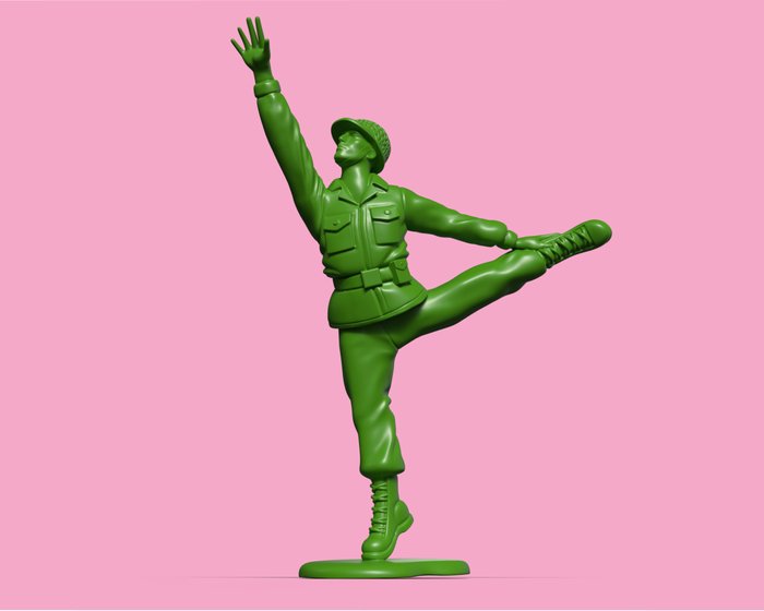 Antifa Tchotchkes — ballet soldier